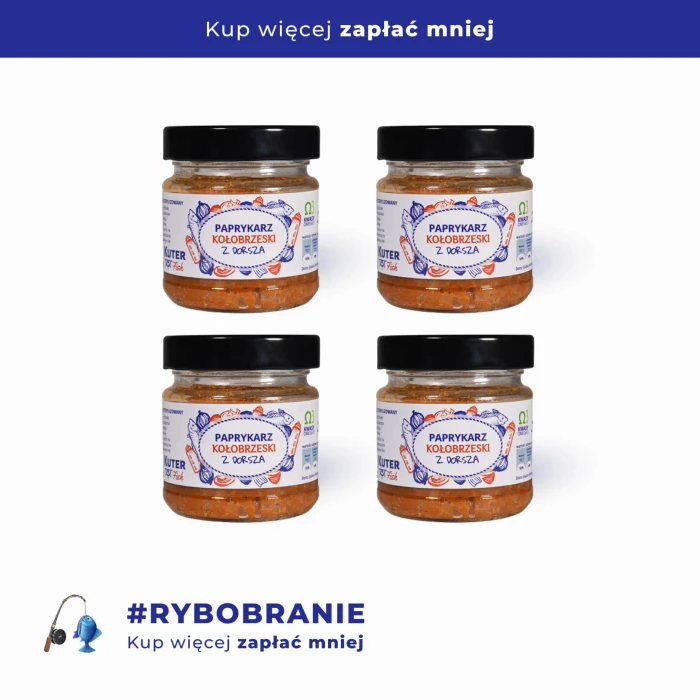 2x paprykarz z dorsza kołobrzeski 2x paprykarz z dorsza kasza jaglana-1.jpg