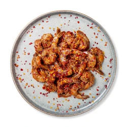 Krewetki surowe w marynacie z płatkami chili 200 g