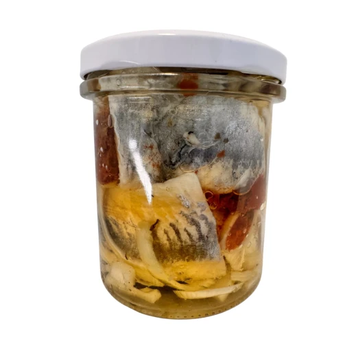 Filety śledziowe marynowane z suszonymi pomidorami 300 g