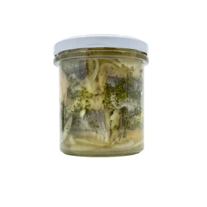 Śledzie Filety lekko solone z kolendrą - 300 g