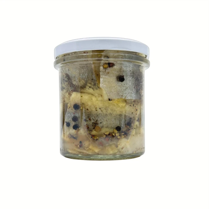 Śledzie filety lekko solone z kolorowym pieprzem 300g..PNG