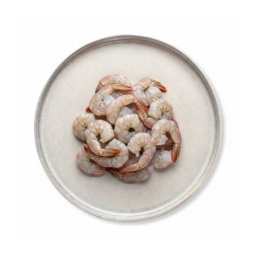 Krewetki obrane z ogonkiem - surowe 200 g