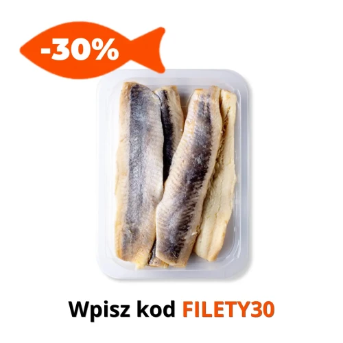 Naturalne filety śledziowe marynowane 500 g