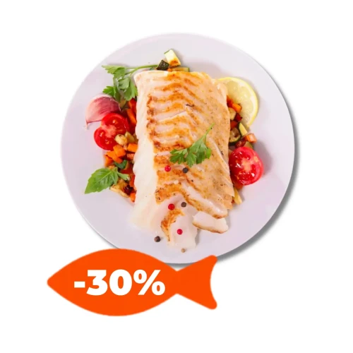 Dorsz czarny filet surowy w marynacie włoskiej 350 - 400 g