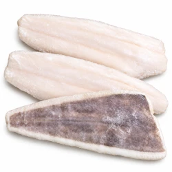 Halibut filet ze skórą 400-800 g IQF, opakowanie 5 kg
